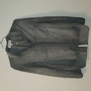 Cloth and Stone for Anthropology Slit Back button down Shirt